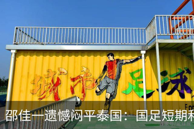 邵佳一遗憾闷平泰国：国足短期和长期的目标都是赢球